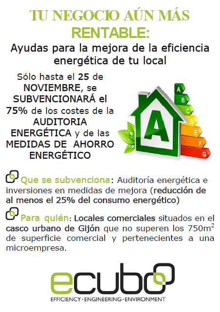 Subvención eficiencia energética gijón